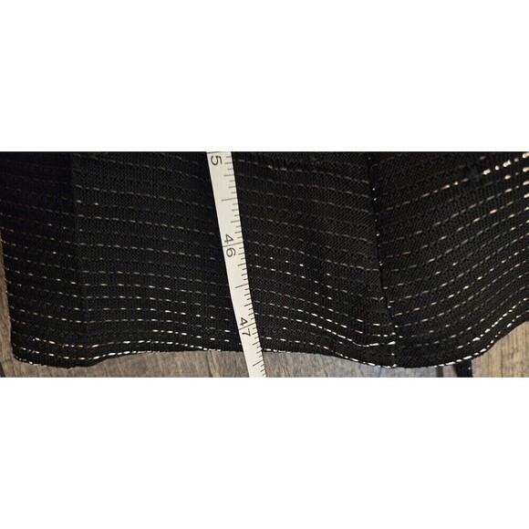 Betsey & Adam Vintage Black Metallic Formal Dress - Picture 12 of 12